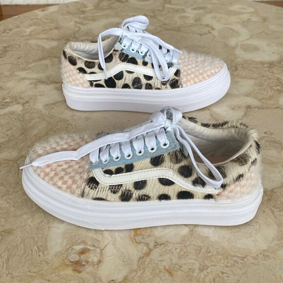 VANS Mixed Cozy Super ComfyCush Old Skool Skate Shoes Sneakers - Picture 6 of 14